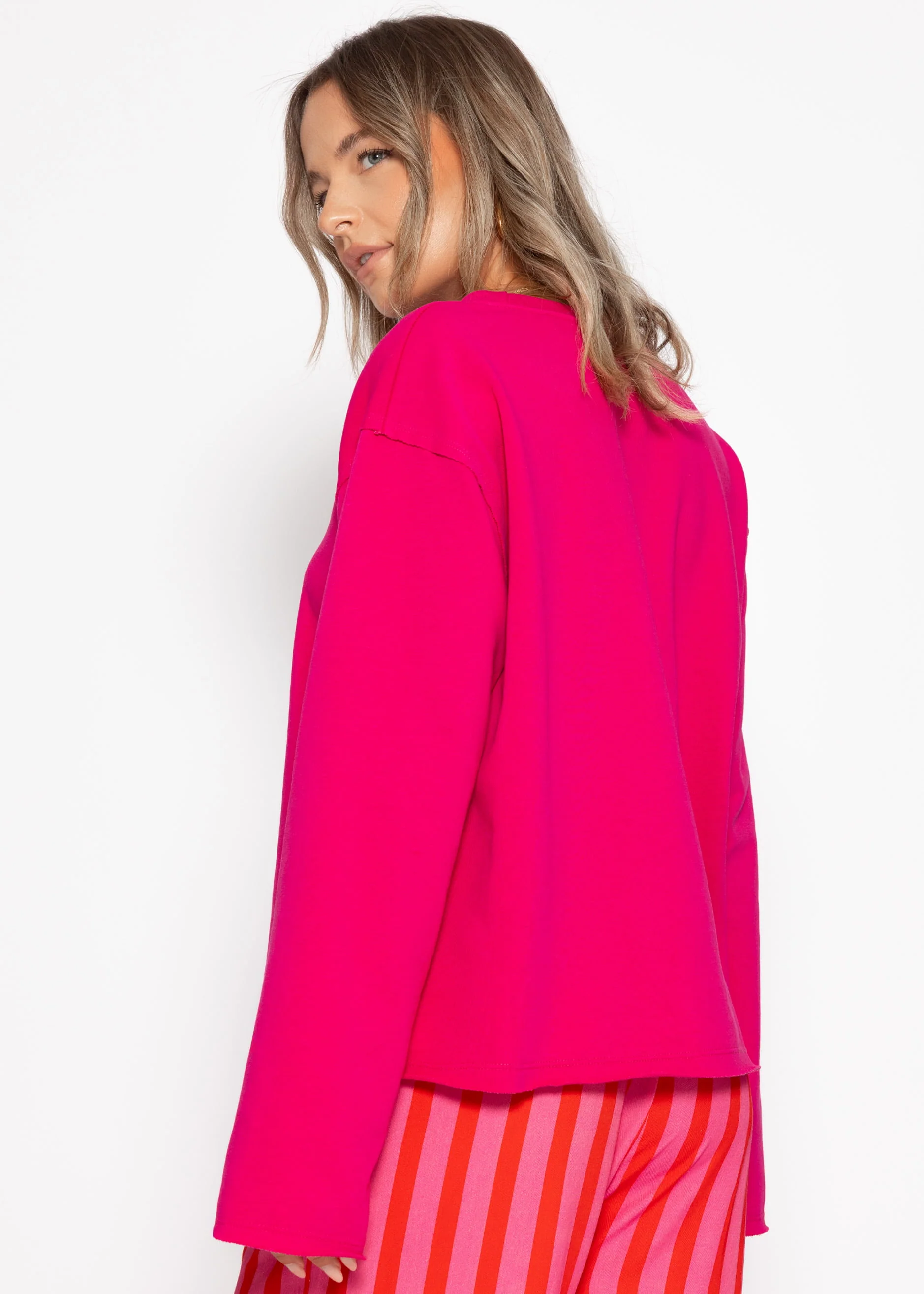Sweatshirt - pink - Image 4