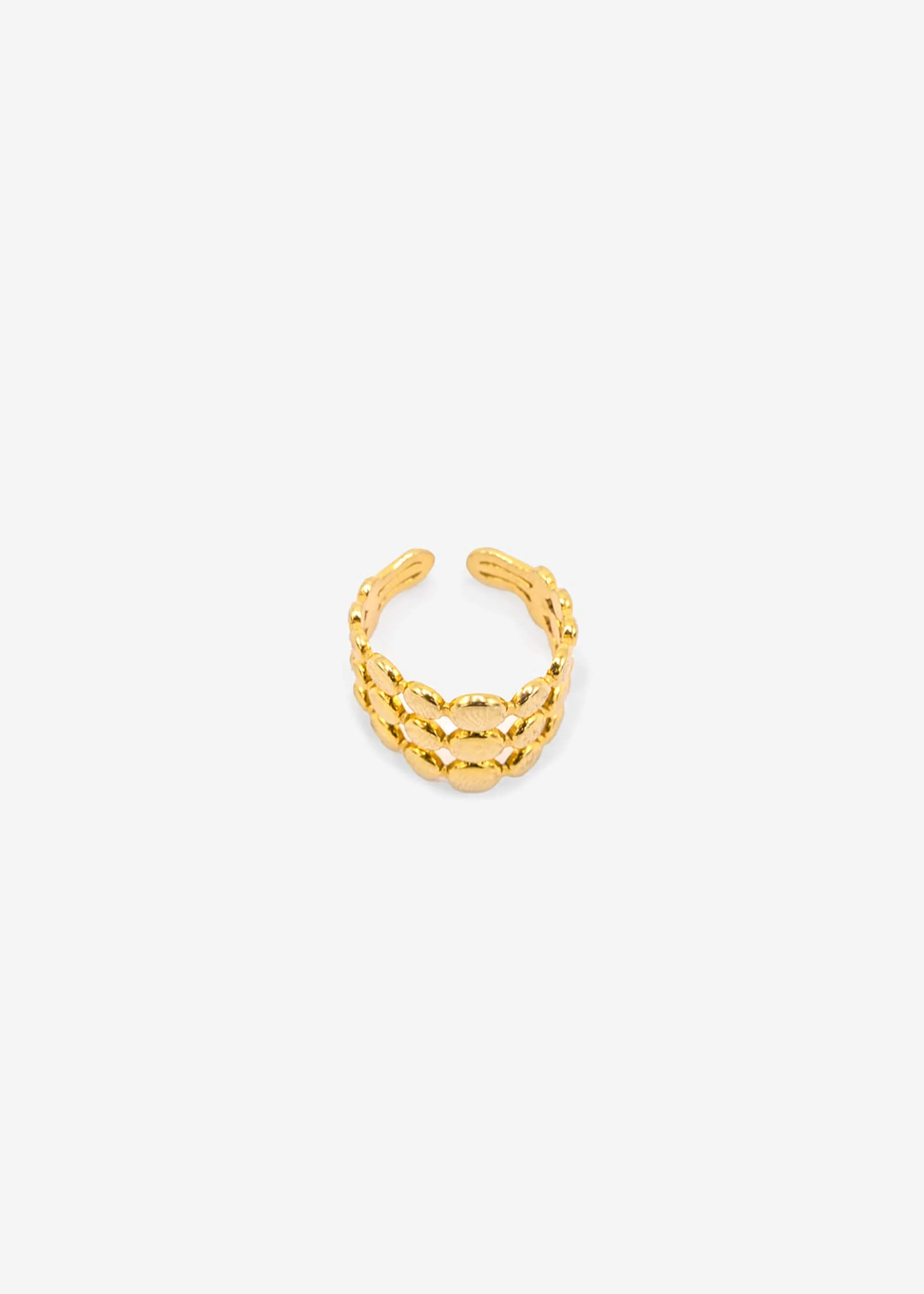 Wide ring, gold - Image 7